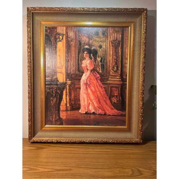ALAN MALEY "THE RECITAL" LIMITED EDITION PRINT ON CANVAS | Victorian Impressioni - Picture 1 of 7